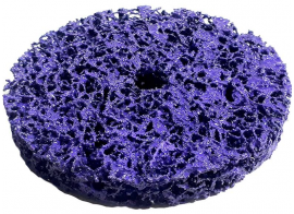 Зачистной круг CD фиолетовый 100*15мм